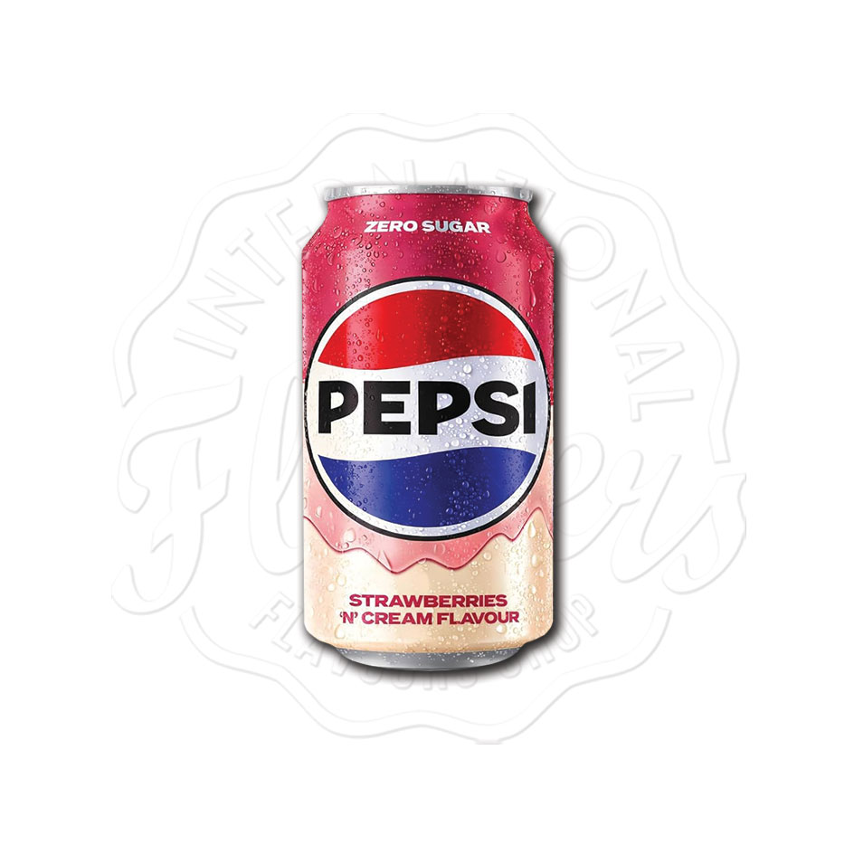Pepsi Zero Sugar Strawberries & Cream 330ml