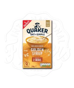 Quaker Oat So Simple Golden Syrup 6 Sachets 216g