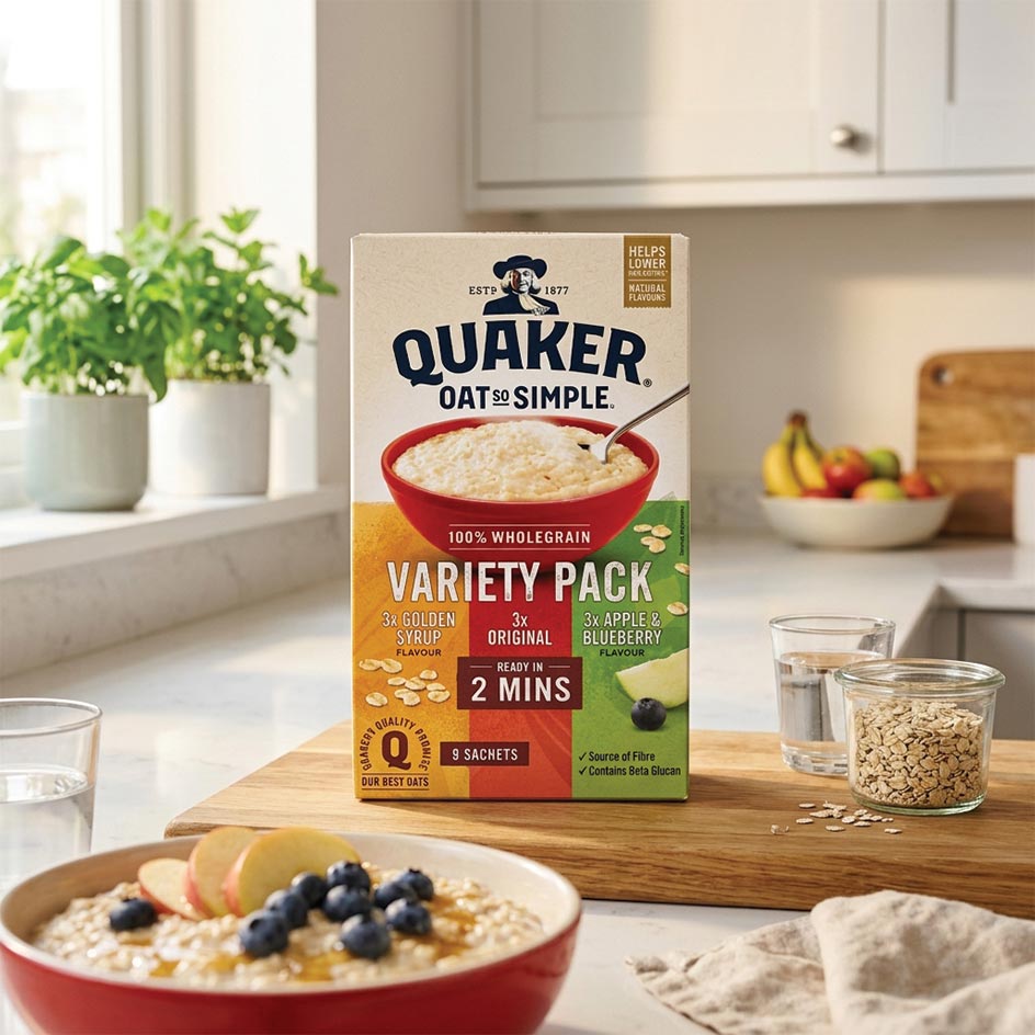 Quaker Oat So Simple Variety 9’s 297g