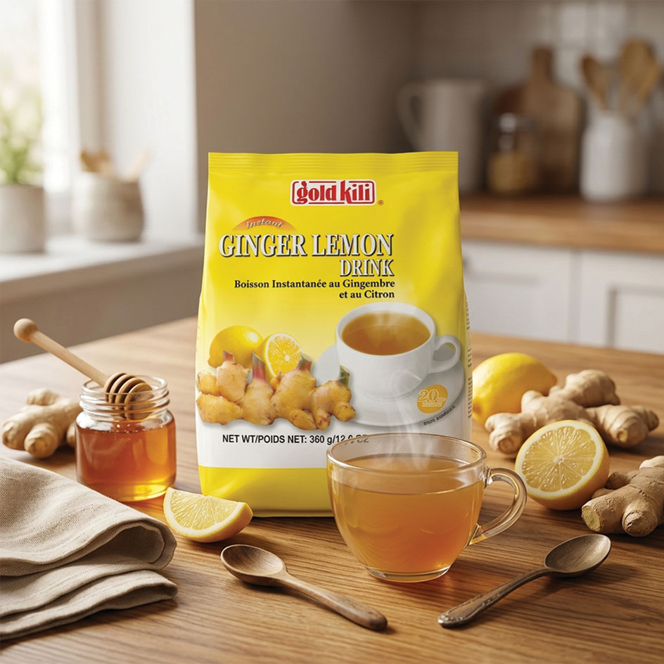 Gold Kili Ginger Lemon Instant Drink 20’s 360g