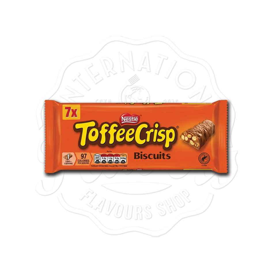 Nestlé Toffee Crisp 7 Biscuits 130.9g