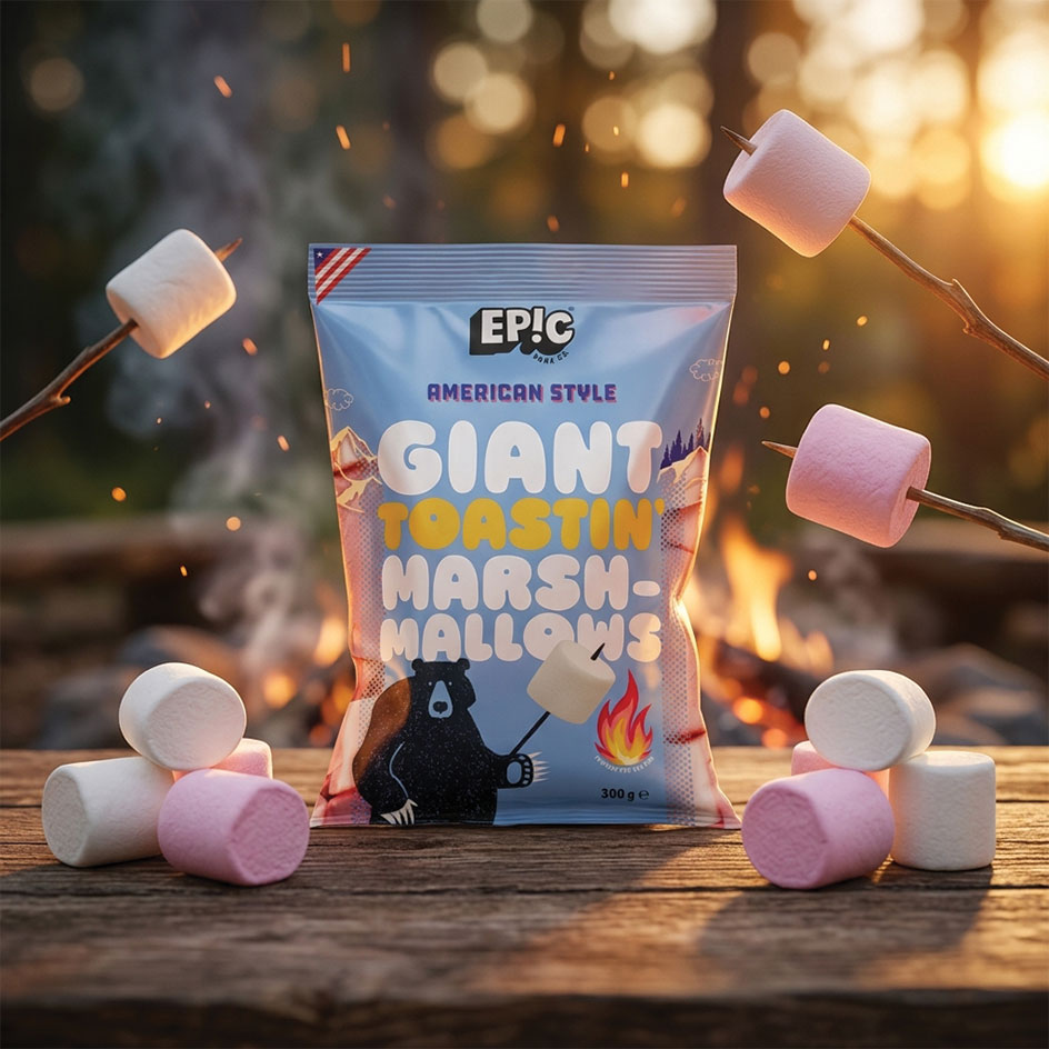 Epic Giant Toastin Marshmallows 300g