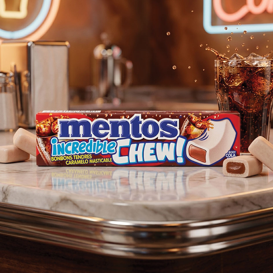 Mentos Incredible Chew Cola 45g
