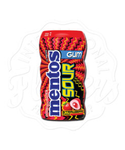 Mentos Sour Gum Strawberry 30g