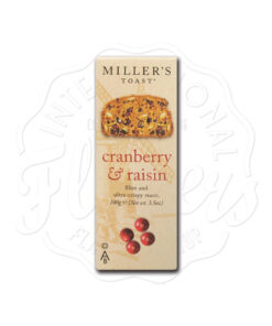 Miller’s Toast Cranberry & Raisin 100g