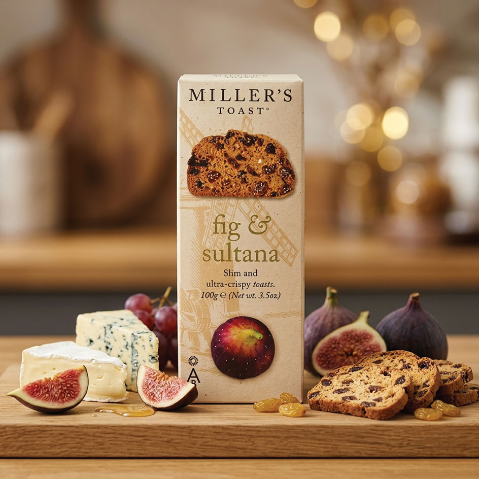 Miller’s Toast Fig & Sultana 100g