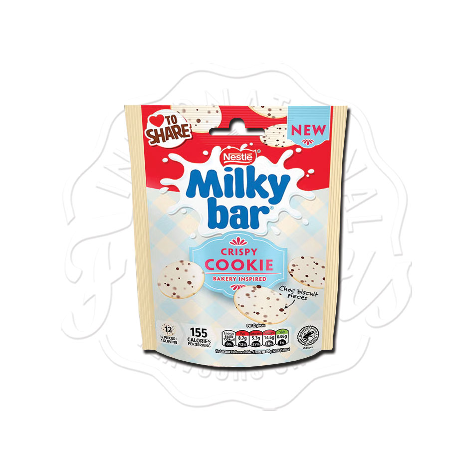 Nestlé Milkybar Crispy Cookie Buttons Pouch 86g