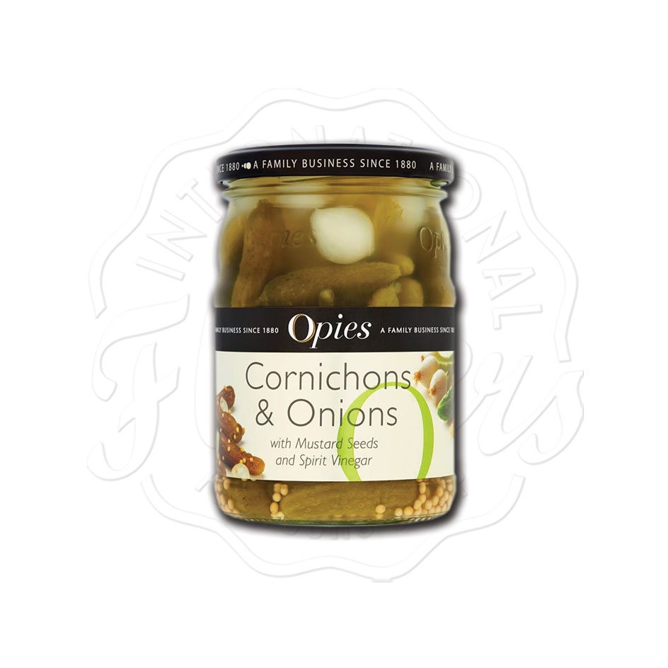 Opies Cornichons & Onions 350g
